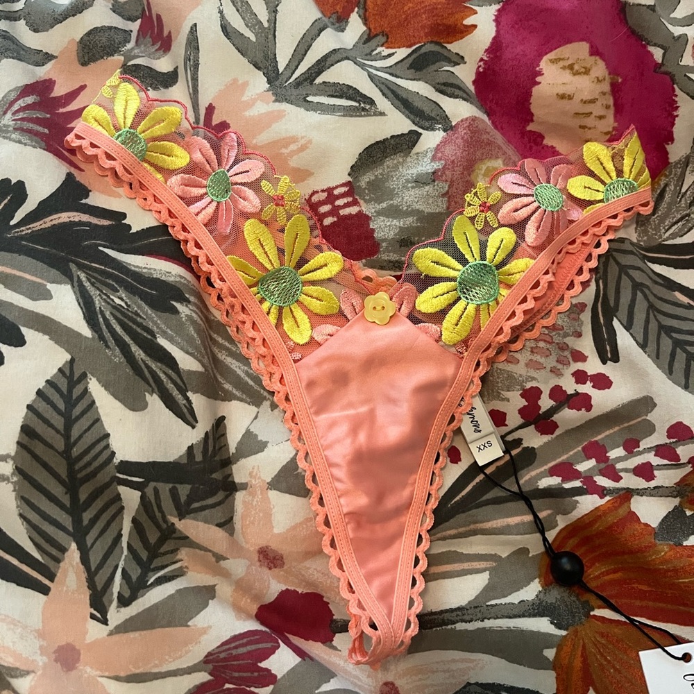 For Love and Lemons thong NWT